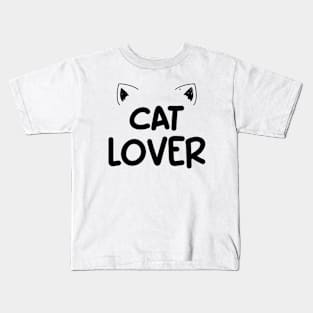 Cat Lover Kids T-Shirt